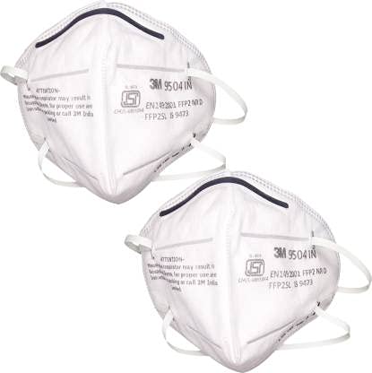 3 m 9504 INV N95 Dust Pollution Mask white colour dental dam Pack of 10 (B094QGZWZD) Amazon Price History, Amazon Price Tracker