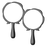 Portable et compact : conçus pour la beauté en déplacement, ces mini miroirs sont légers et de poche. La poignée ergonomique assure une utilisation confortable d'une seule main pendant les voyages, les trajets ou les retouches.