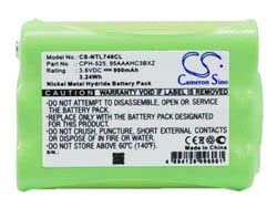 Technical Precision Replacement for Cameron SINO CS-NTL740CL Battery