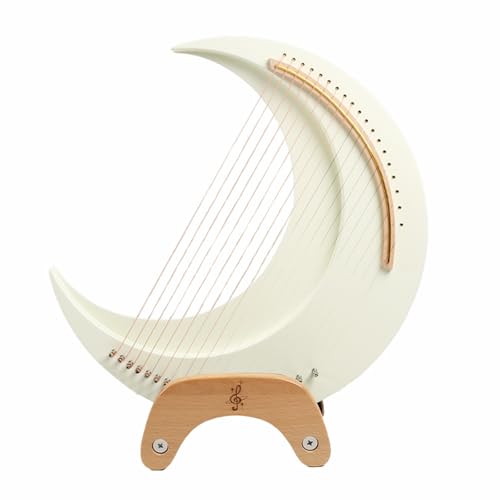 Lira a 19 corde, in legno, per principianti, facile accordatura, per destrorsi e mancini, regalo musicale per adulti