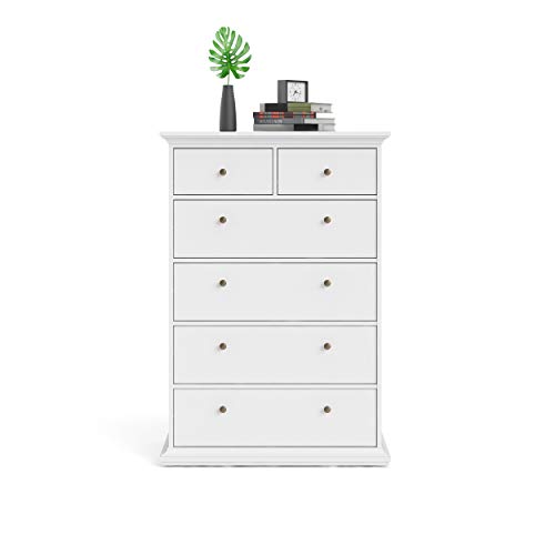 Tvilum Sonoma Chest, White #TOP5