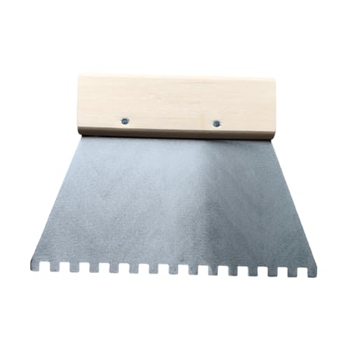 rockible Truelle à Carrelage, Spatule Dentée, Spatule à Béton, Mastic,