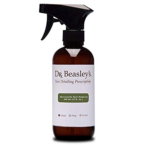 Dr. Beasley'sMicrosuede Spot Remover 12 fl oz - Specially Formulated for Faux Suedes, Preserves Softness, Wipe Away Ink, Dye Transfers, Stains