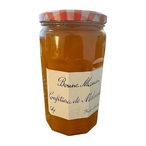 Bonne Maman Confitura de Melocotón 1 kg – Mermelada de Melocotón Tradicional Francesa – Receta Artesanal con Fruta Natural – Sin Colorantes ni Conservantes (Melocotón)