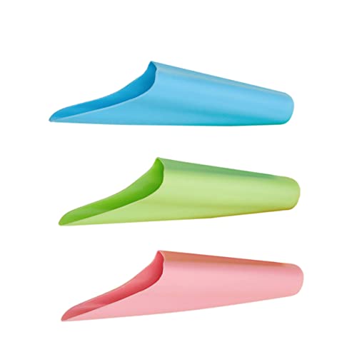 ABOOFAN Set Da 3 Pale Da Giardinaggio in Plastica Colorate Per Trapianto, Paletta Per Piantare Bonsai e Tazza Da Piantagione Leggera e Facile Da Pulire, Strumenti Per Orto e Fiori Domestici