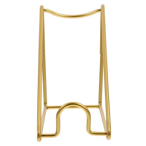 Sosoport Soporte para Botella de Vino de Hierro Dorado Estante Individual para Exhibición de Vino Organizador de Mesa para Cocina y Gabinete Diseño Moderno y Resistente