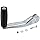 CURT 28921 Replacement A-Frame Jack Handle for #28200, #28202, #28203 or #28250, SILVER BLACK