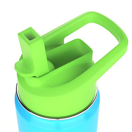 Replacement Lid for Kids Water Bottle Green, Multicolor, 343 ml - Image 2