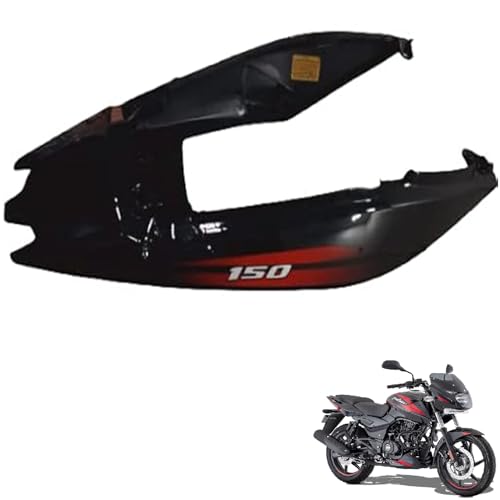 Image of Bike Tail panel /Tailpannel Red&Black 01 Compatible with Bajaj Pulsar DTSI UG4 150CC