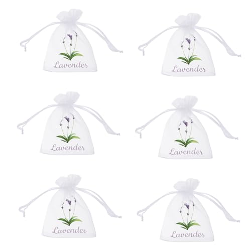 Cabilock 20 bolsas sachet de lavanda con cierre ajustable miniatura 1