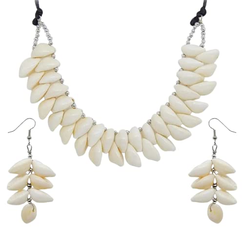 Dulcett Girls Natural Shell necklace for Women Girls, Summer Beach White Velvet Rope Cowrie Shell Necklace Choker, Adjustable Conch Shell Necklace Jewelry (B0BSNMD8K5) Amazon Price History, Amazon Price Tracker