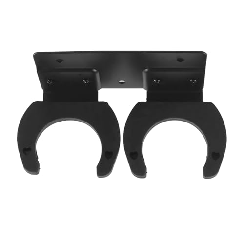 VOANZO Wireless Microphone Hanger Microphone Accessories Wall Mounted Space Saving Storage Rack Dual Purpose Double Hook Performance With Screw Bracket Bracket Ktv