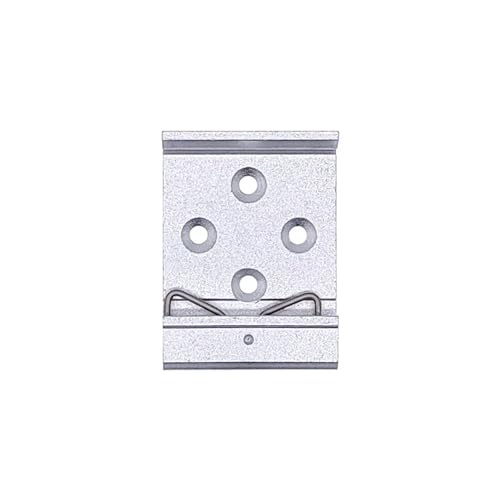 Fija rieles DIN sin holguras con este soporte de montaje tipo C de aluminio 7