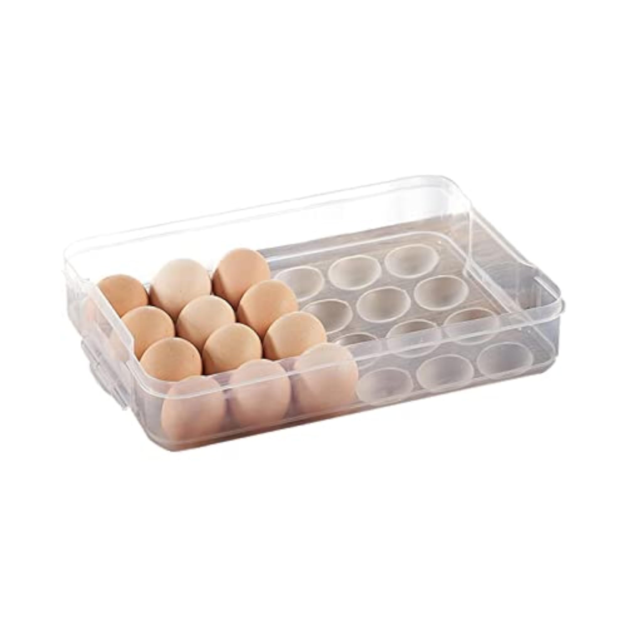 Reusable Eggs Holder Storage Container for Kitchen Countertop