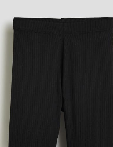 Image of Amazon Brand - Symbol Girl's Cotton Ribbed Stretchable Leggings | Ankle Length | Aged 2-14 Years
