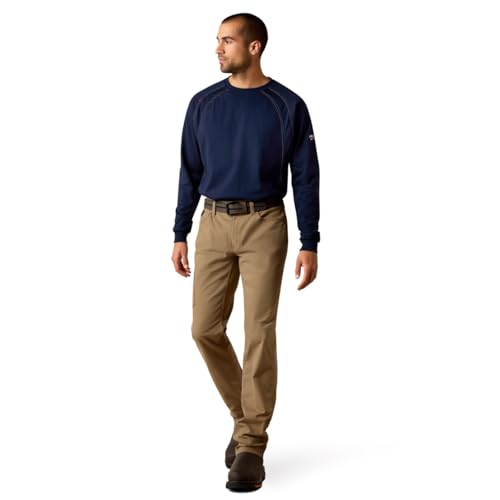Image of ARIAT Rebar M4 Low Rise DuraStretch Made Tough Stackable Straight Leg Pants