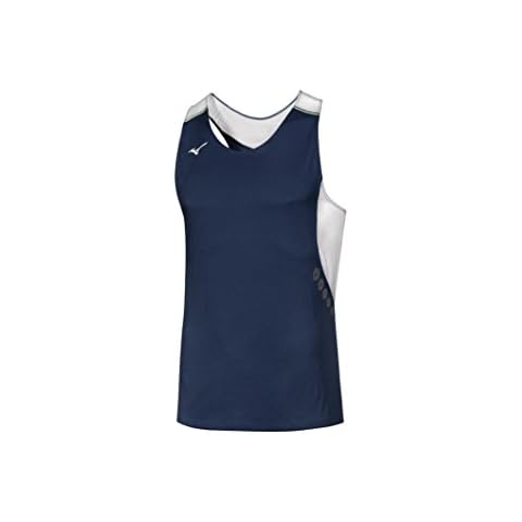 Mizuno Premium JPN Singlet para Hombre Navy/White Talla S Cover
