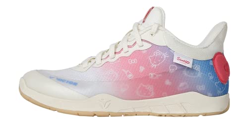 Image of VICTOR X Hello Kitty VG-KT L Professional Badminton Shoes for Girls White