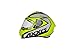 AXXIS Casco Moto Integral FF112 DRAKEN Mets B0 Blanco Perla/Amarillo Fluor Mate Talla S (55-56 cms) Homologado