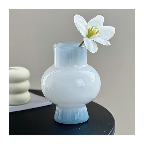 Vase en verre moderne pour décorations d'arrangement floral de table - 2