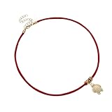 Rulbelok Elegante collar de longitud ajustable con colgantes de criatura marina, ideal para trajes de vacaciones en la playa, elegante colgante de estrellas de mar de coral, talla única, como se