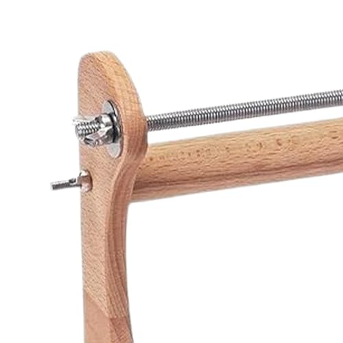 Máquina para hacer cuentas con marco de madera noble y kit de telar ajustable 7