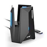 clé usb wifi free 【Compatibilité universelle et interface USB 3.0】En tant qu'adaptateur WLAN haute performance, il est compatible avec les ordinateurs portables, les ordinateurs de bureau et les consoles de jeux. L'interface USB 3.0 garantit un fonctionnement à pleine vitesse, tandis que le pilote intégré prend en charge les systèmes d'exploitation Windows 10 et Windows 11