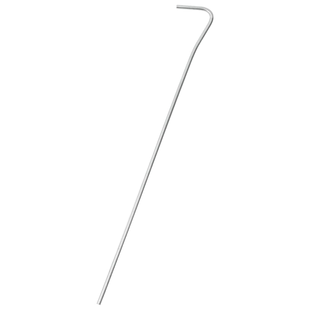 50 piquetas para tienda de campaña, 23 cm de diámetro, 3 mm de diámetro, acero galvanizado, para camping, cenadores, toldos, impermeables, ideales para tienda de campaña, jardín, terraza