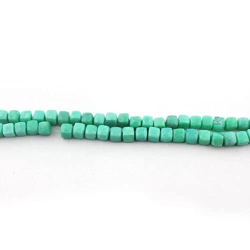 Chrysoprase cubes facettés 6mm pour assembler vos bracelets d'été tendance