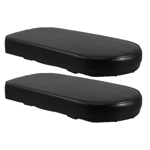 Coussin de selle arrière VTT anti douleur pour porte-bagages rigide noir
