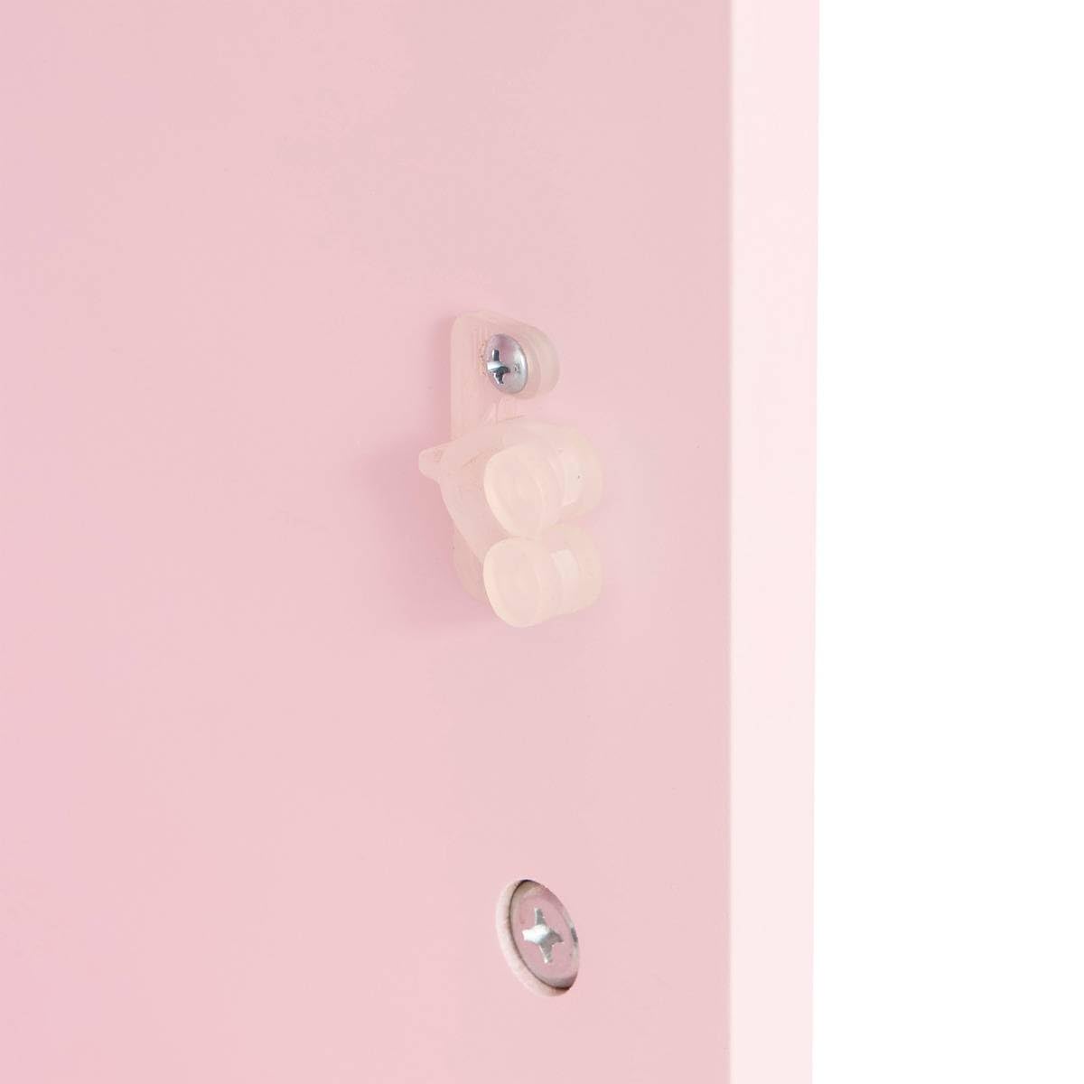 ATMOSPHERA CREATEUR D'INTERIEUR - Comodino per bambini douceur rose 35,5x40 cm