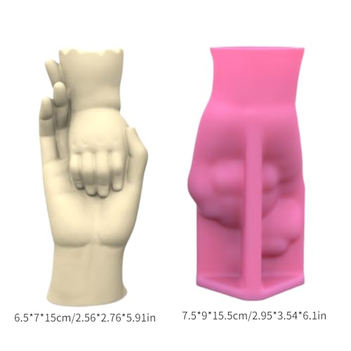 Moule en silicone pour pot de fleurs mains de décoration