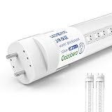 「Coizabera」LED蛍光灯 40W形 T8直管 120cm 両側給電 昼光色 6500K 消費電力18W 口金G13 高輝度2600lm 天井照明 グロー式工事不要 長寿命 省エネ 2年保証 節電 家庭、学校、病院、事務所、工場、倉庫に適用 2本入り