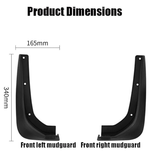 Garde-Boue pour Voiture Finition Robuste Compatible Kia Sorento