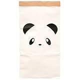 Paper-Bags zur Aufbewahrung von Spielzeug, Wäsche und weiteren Krimskrams - Beutel/Sack aus Papier - Papiertasche Motiv Panda