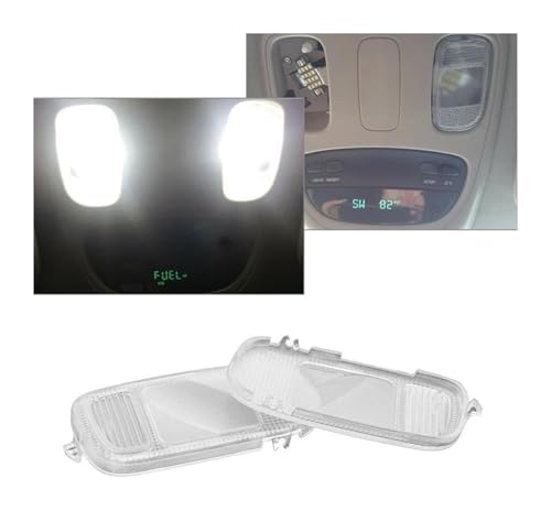 Lámpara de techo Dodge Ram para la consola superior transparente de la luz interior 6
