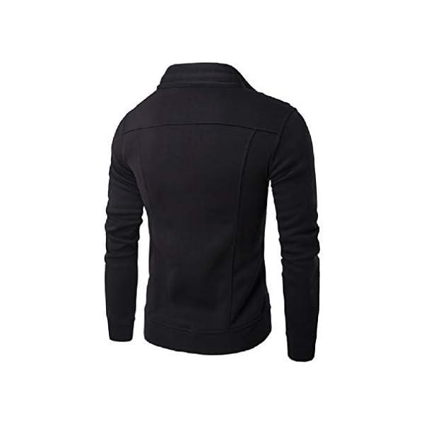 Men's Round Neck Loose Color Blocking Sweater Knitted Plus Size Clothing - Image 3
