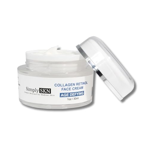 Age Defying Collagen Retinol Cream for Wrinkles and Fine Lines - Skin Tightening Cream for Face and Neck - Anti Aging Day and Night Facial Cream for Women and Men - 1.0 oz - Image 3