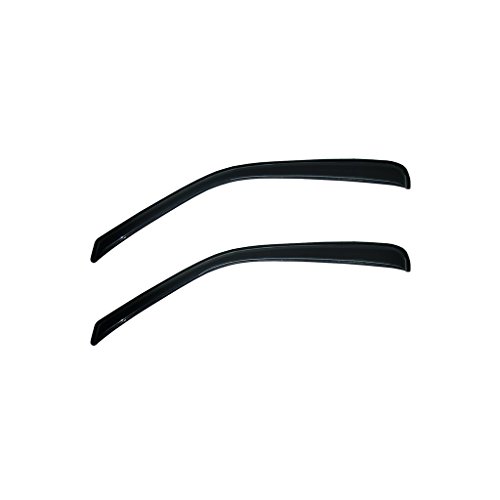 Viogi Front Door Dark Smoke Outside Mount Style Sun Rain Guard Vent Shade Window Visors For 96-14 Chevy Express/Gmc Savana 1500/2500/3500 Van/03-09 Chevy Kodiak/Gmc Topkick C4500/C5500 #TOP1