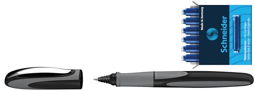 Image of Schneider Ray Rollerball Pen Gift Set Onyx Blue Ink