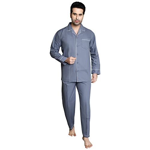 tatwam Men's Cotton Solid Night Suit-picture-40