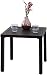 Produktbild PHIVILLA Kaffeetische Beistelltisch aus Stahl mit rostfreier Beschichtung Gartentisch Schwarz 48 * 48 * 46cm