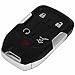 KEYALL 1 Pack 5 buttons Remote Control Car Key Fob 2020 Fit for GMC Acadia 2.0L,2017-2020 Fit for GMC Acadia 2.5L HYQ1AA,13584502,2AOKM-G1AA