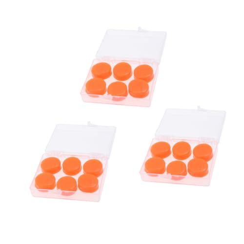 minkissy Waterproof Soundproof Earbuds Deformable Swimming Earplugs for Bathing Plane Noise Reduction