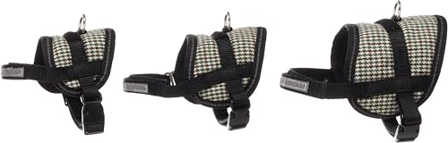 Flamingo Dog Harness Eeny Meeny Blue & Brown M 18-28cm 36-46cm 10cm 15mm - Image 3