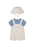 Mayoral Pelele peto y gorro para bebé niño 6-9 meses (75cm)