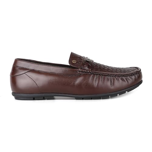 Image of Red Chief Genuine Leather Formal Slip On Shoes for Men