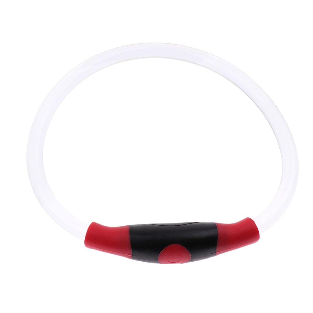 Enakshi LED Dog Collar Battery Glowing Pet Dog Collar for Night Safety Red Light (Collars & Tags) (B0BNJ1GGPL) Amazon Price History, Amazon Price Tracker