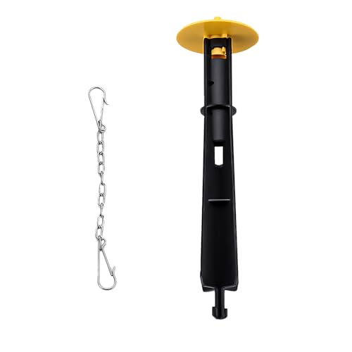 Toilet Canister Flush Valve Replacement Kit Compatible With Kohler GP1229656 K-1188999 K-1188998 For AquaPiston System Includes Center Guide Cap and Chain WC Tank Repair Kit