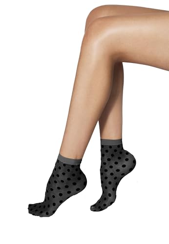 Wolford Dots Socks for Women Stylish Sheer Polka Dot Socks Soft Cuffs Reinforced Toes for Everyday Wear or Special Occasions2